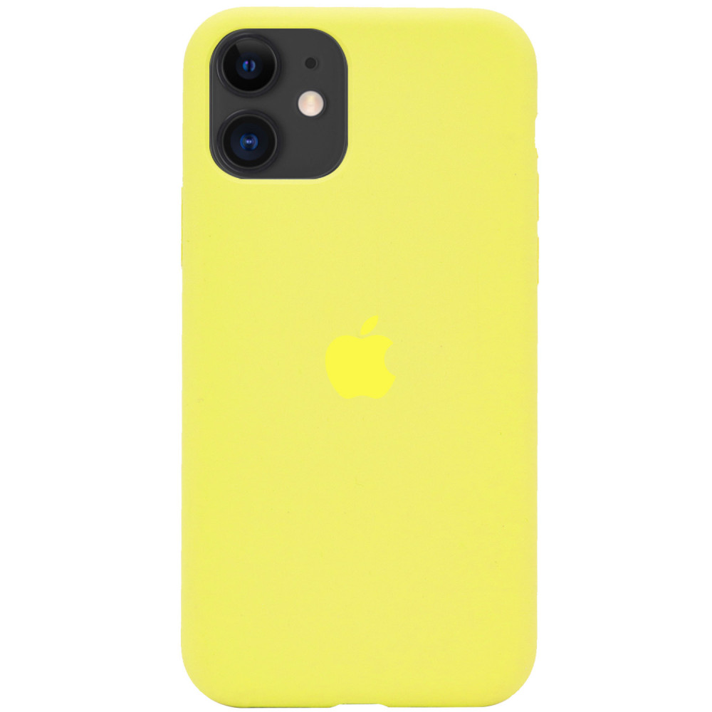 

Чехол Silicone Case Full Protective (AA) для Apple iPhone 11 (6.1") Желтый / Bright Yellow (134068)