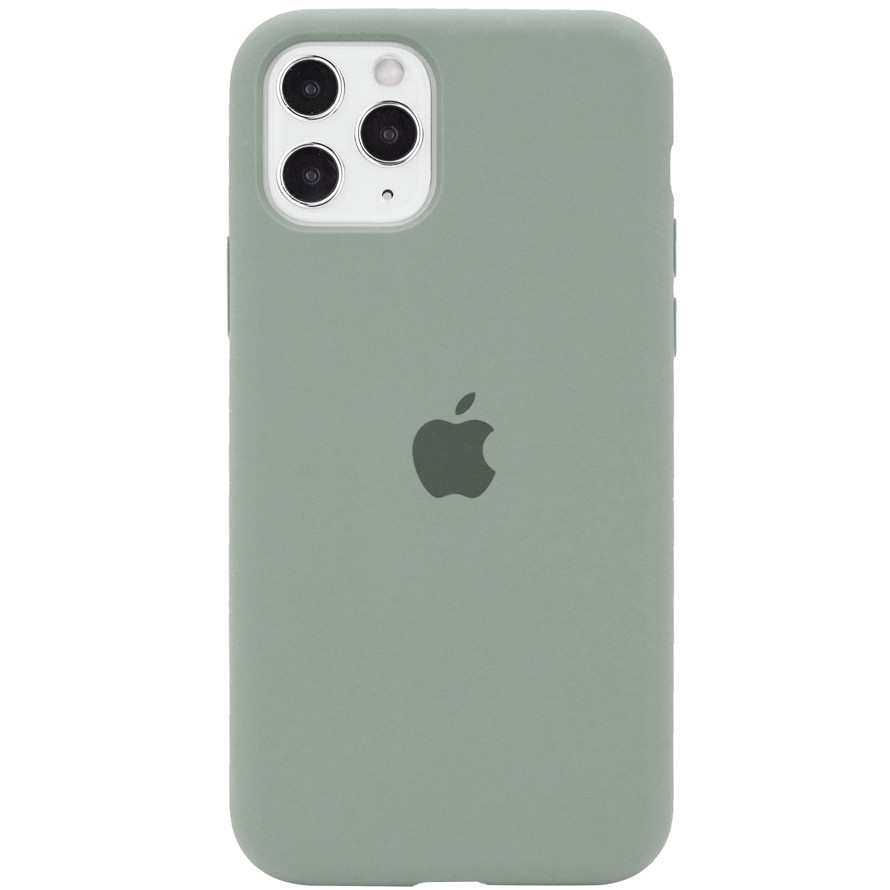 

Чехол Silicone Case Full Protective (AA) для Apple iPhone 11 Pro (5.8") Серый / Mist Blue (132356)