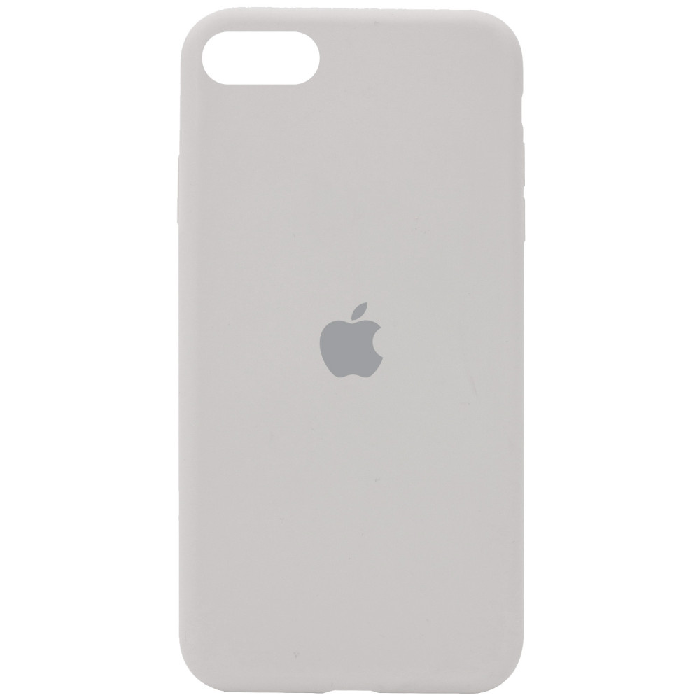 

Чехол Silicone Case Full Protective (AA) для Apple iPhone SE (2020) Серый / Stone (130956)