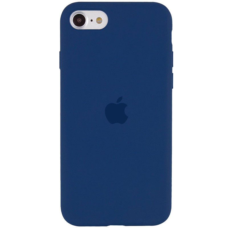 

Чохол Silicone Case Full Protective (AA) для Apple iPhone SE (2022) (Синій / Navy Blue)