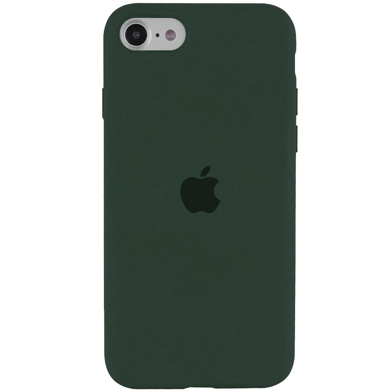 

Чехол Silicone Case Full Protective (AA) для Apple iPhone SE (2020) Зеленый / Dark green (130935)