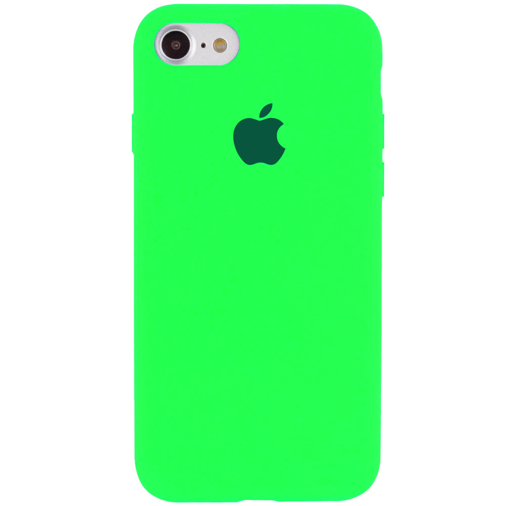 

Чохол Silicone Case Full Protective (AA) для Apple iPhone 6/6s (4.7") (Салатовий / Neon green)
