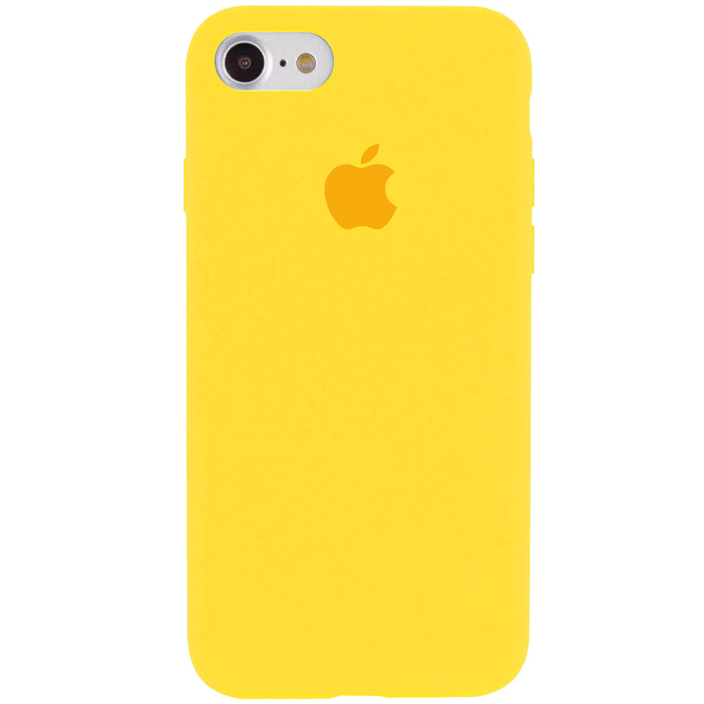 

Чехол Silicone Case Full Protective (AA) для Apple iPhone 6/6s (4.7") Желтый / Canary Yellow (135134)