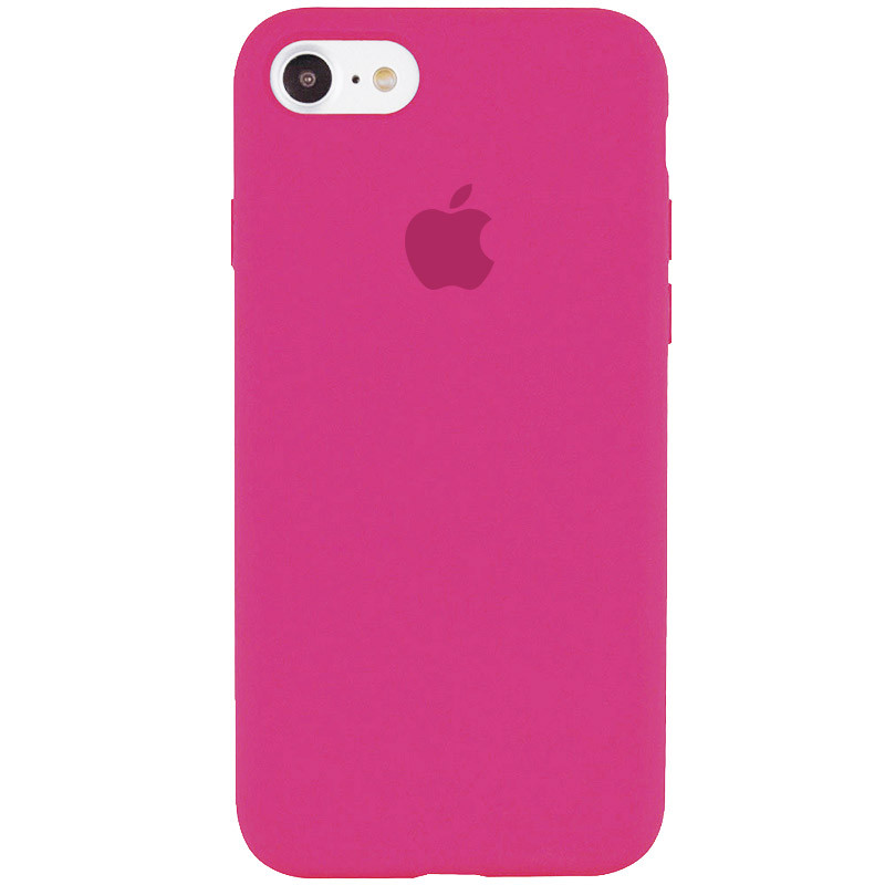 

Чехол Silicone Case Full Protective (AA) для Apple iPhone 7 / 8 / SE (2020) (4.7") Малиновый / Dragon Fruit (135142)