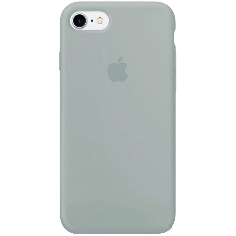 

Чехол Silicone Case Full Protective (AA) для Apple iPhone 7 / 8 / SE (2020) (4.7") Серый / Mist Blue (133916)