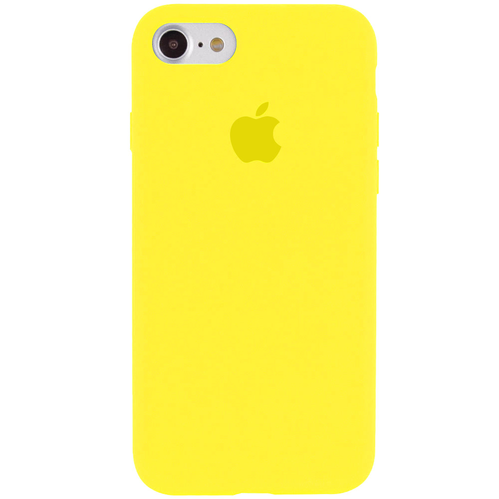 

Чехол Silicone Case Full Protective (AA) для Apple iPhone 8 (4.7") Желтый / Neon Yellow (140171)