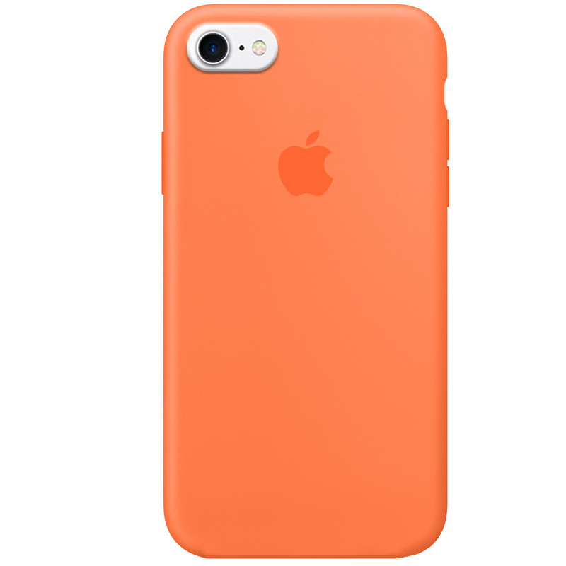 

Чехол Silicone Case Full Protective (AA) для Apple iPhone 7 (4.7'') Оранжевый / Vitamin C (144154)