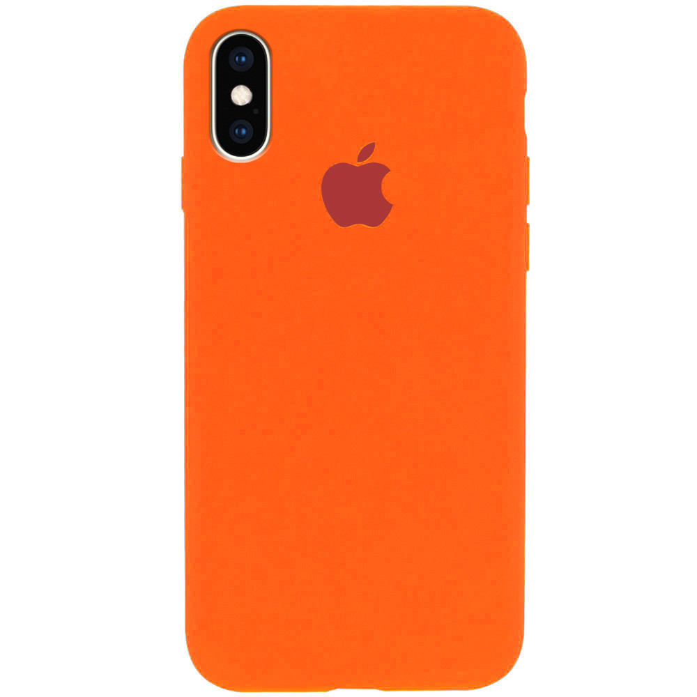 

Чехол Silicone Case Full Protective (AA) для Apple iPhone X (5.8") Оранжевый / Apricot (130995)