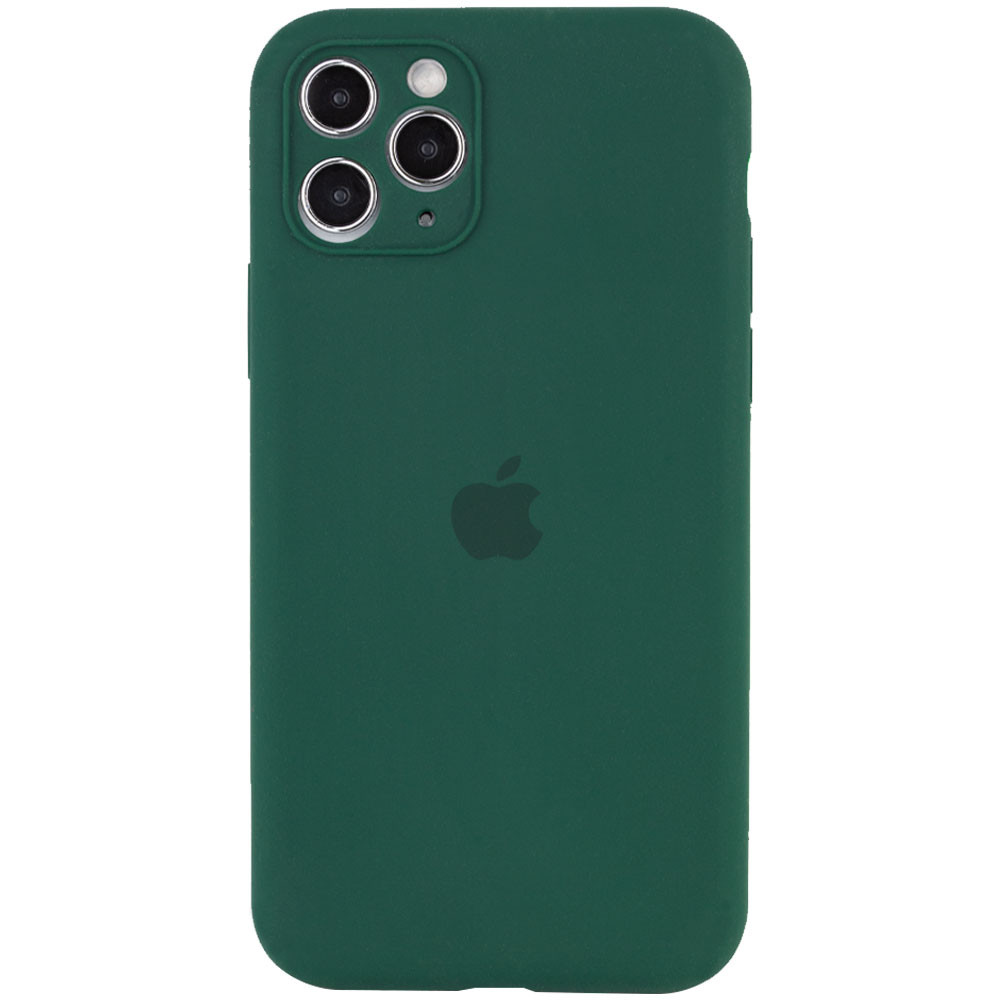 

Чехол Silicone Case Full Camera Protective (AA) для Apple iPhone 11 Pro (5.8") Зеленый / Army green (122987)