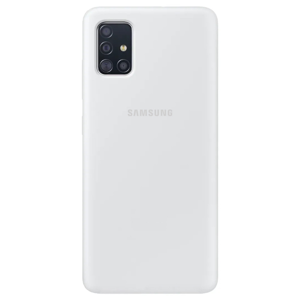 

Чехол Silicone Cover Full Protective (AA) для Samsung Galaxy A51 Белый / White (122799)