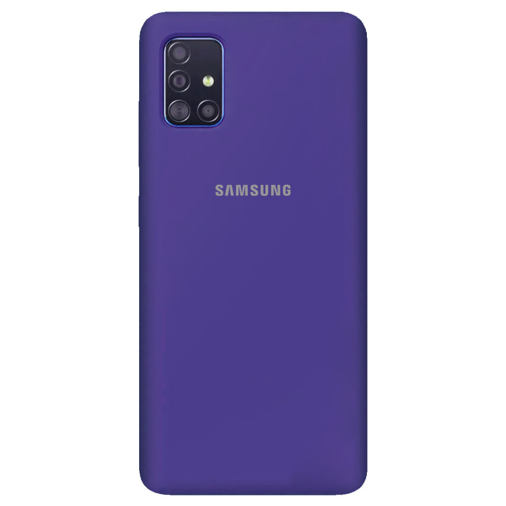 

Чохол Silicone Cover Full Protective (AA) для Samsung Galaxy A51 (Фіолетовий / Purple)