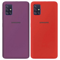 Чехол Silicone Cover Full Protective (AA) для Samsung Galaxy A71