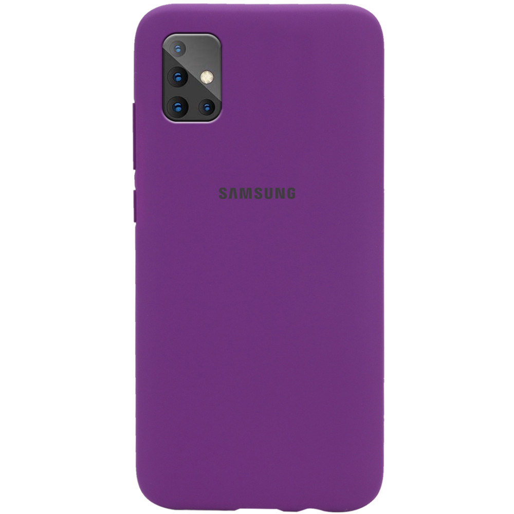 

Чехол Silicone Cover Full Protective (AA) для Samsung Galaxy A71 Фиолетовый / Grape (122901)