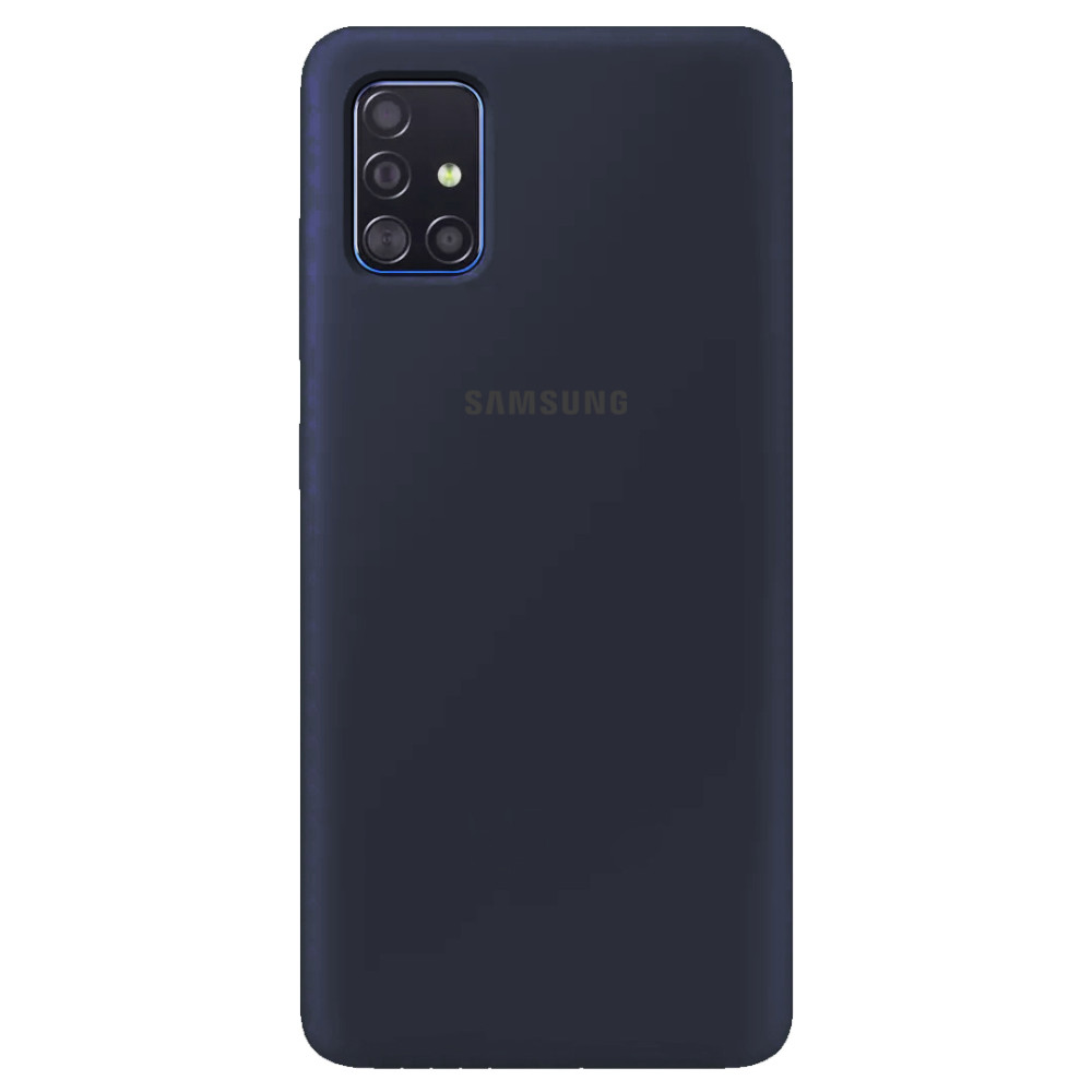 

Чехол Silicone Cover Full Protective (AA) для Samsung Galaxy A71 Синий / Midnight Blue (122897)