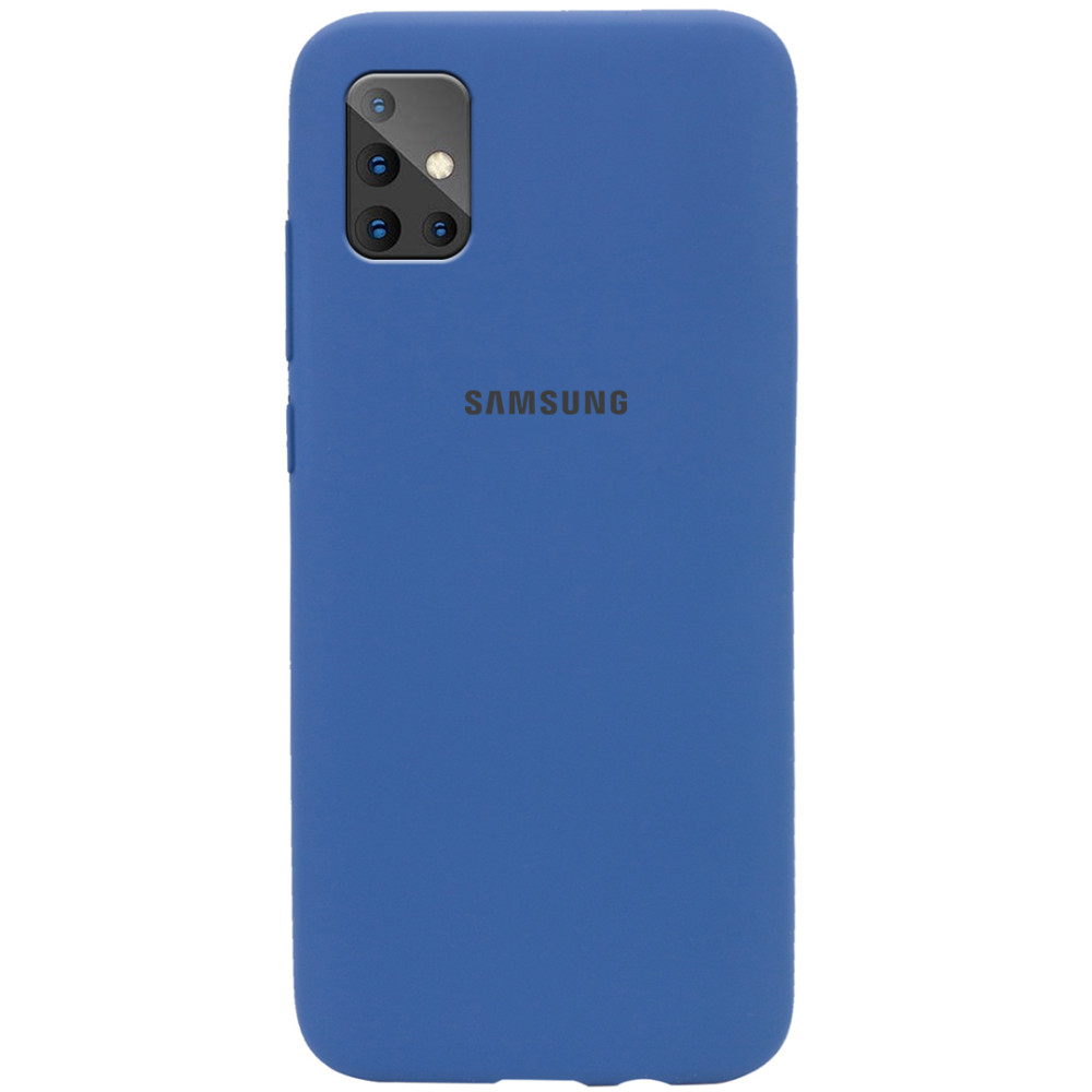 

Чехол Silicone Cover Full Protective (AA) для Samsung Galaxy A71 Синий / Navy Blue (122898)