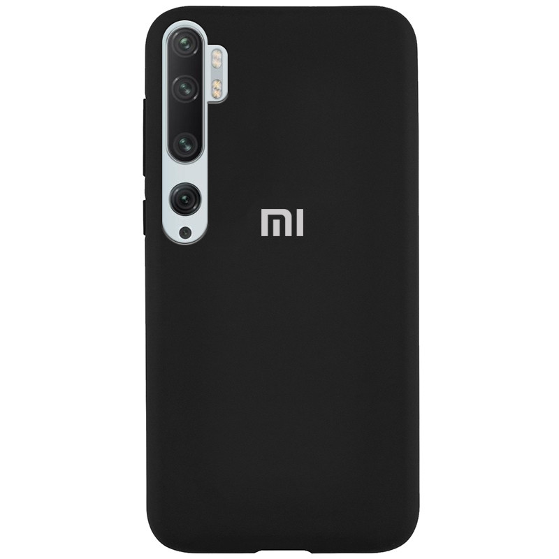 

Чехол Silicone Cover Full Protective (AA) для Xiaomi Mi Note 10 / Note 10 Pro / Mi CC9 Pro Черный / Black (121535)