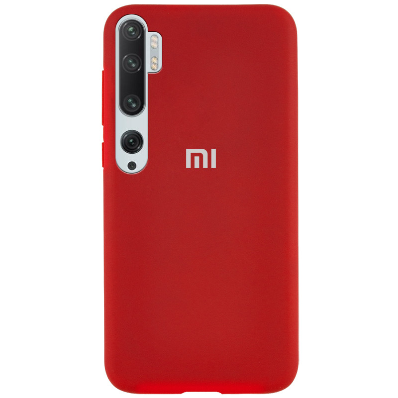 

Чехол Silicone Cover Full Protective (AA) для Xiaomi Mi CC9 Pro Красный / Dark Red (121511)