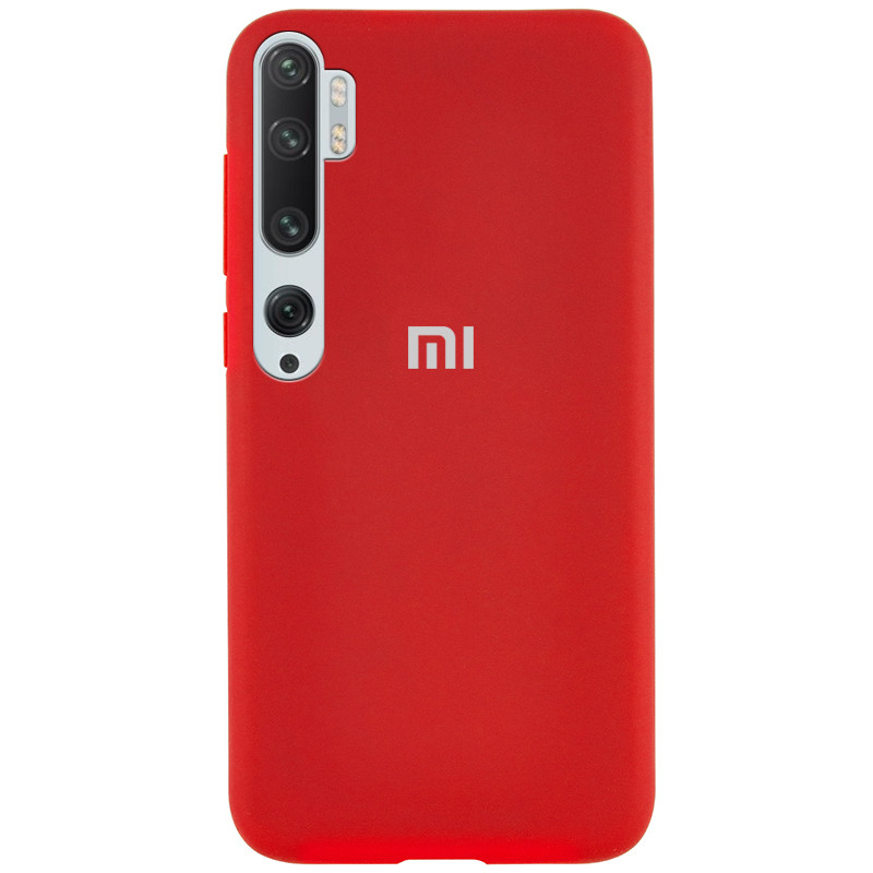 

Чехол Silicone Cover Full Protective (AA) для Xiaomi Mi CC9 Pro Красный / Red (121512)