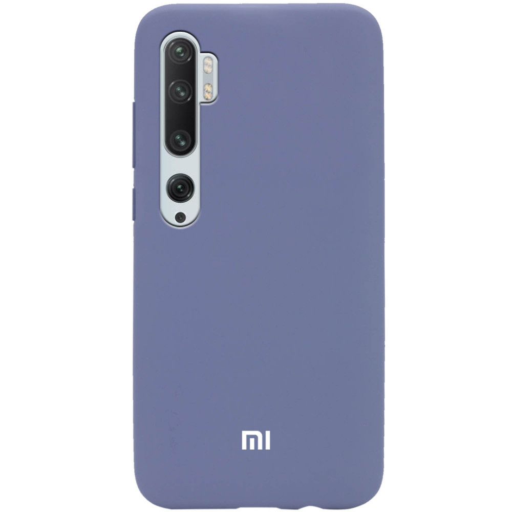 

Чехол Silicone Cover Full Protective (AA) для Xiaomi Mi Note 10 Pro Серый / Lavender Gray (121525)