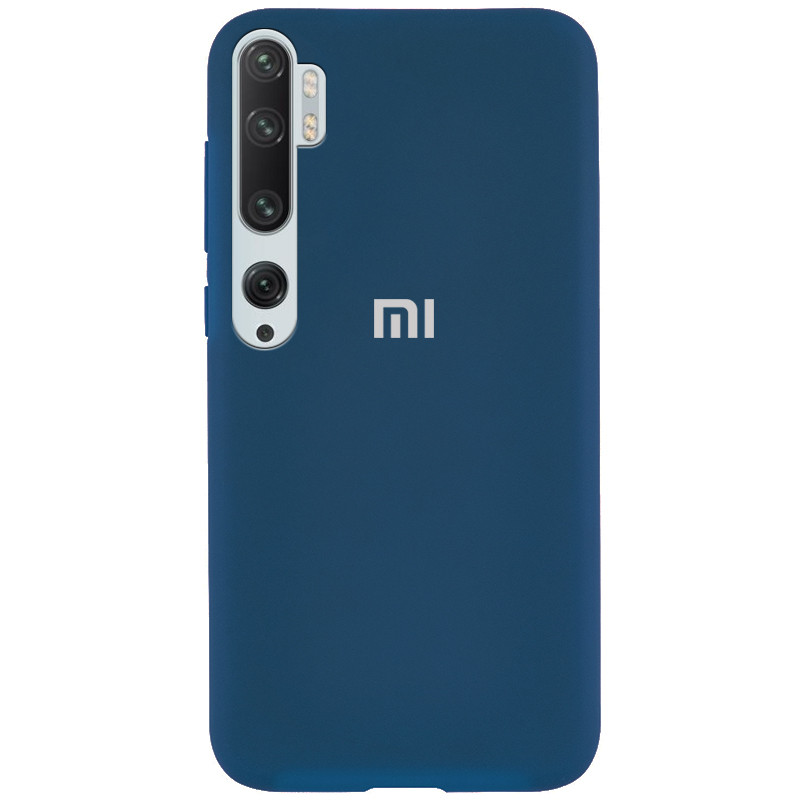 

Чехол Silicone Cover Full Protective (AA) для Xiaomi Mi Note 10 / Note 10 Pro / Mi CC9 Pro Синий / Cobalt (121527)