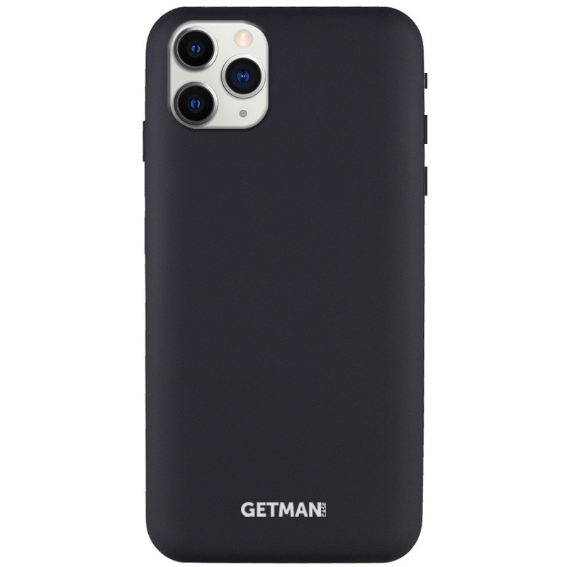 

Чохол Silicone Case GETMAN for Magnet для Apple iPhone 11 Pro (5.8") (Чорний / Black)