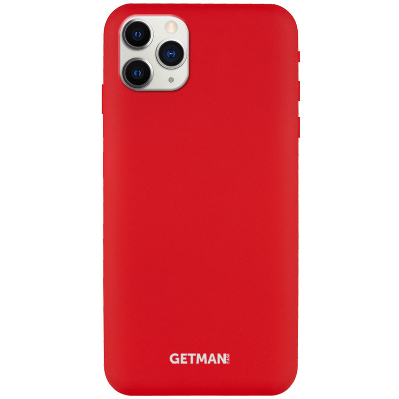 

Чохол Silicone Case GETMAN for Magnet для Apple iPhone 11 Pro Max (6.5") (Червоний / Red)