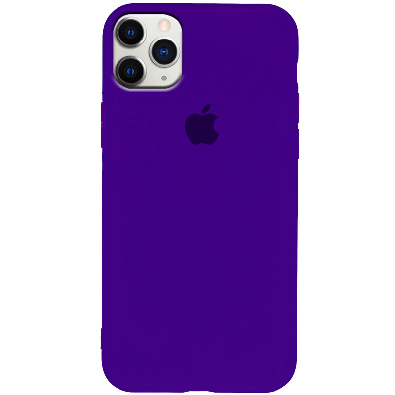 

Чехол Silicone Case Slim Full Protective для Apple iPhone 11 Pro (5.8") Фиолетовый / Purple (138724)