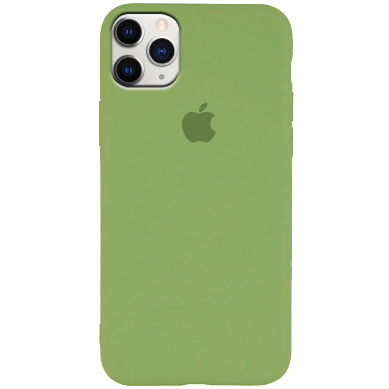 

Чохол Silicone Case Slim Full Protective для Apple iPhone 11 Pro (5.8") (М'ятний / Mint)
