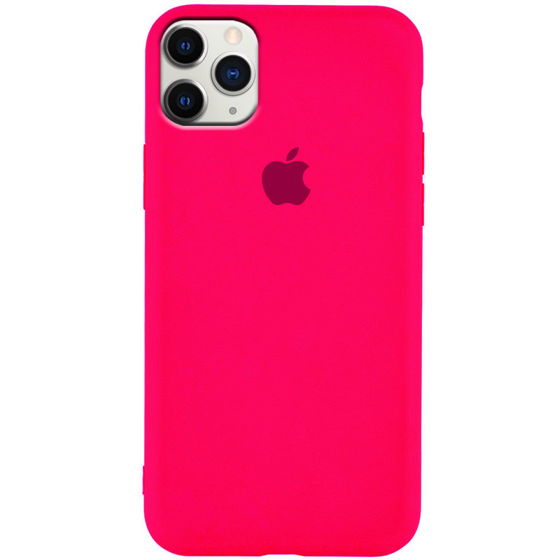 

Чехол Silicone Case Slim Full Protective для Apple iPhone 11 Pro Max (6.5") Розовый / Shiny pink (141212)