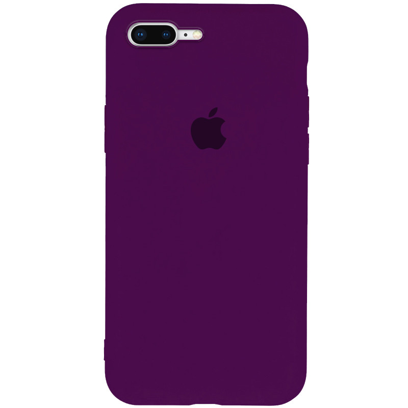 

Чехол Silicone Case Slim Full Protective для Apple iPhone 7 plus / 8 plus (5.5") Фиолетовый / Grape (138666)