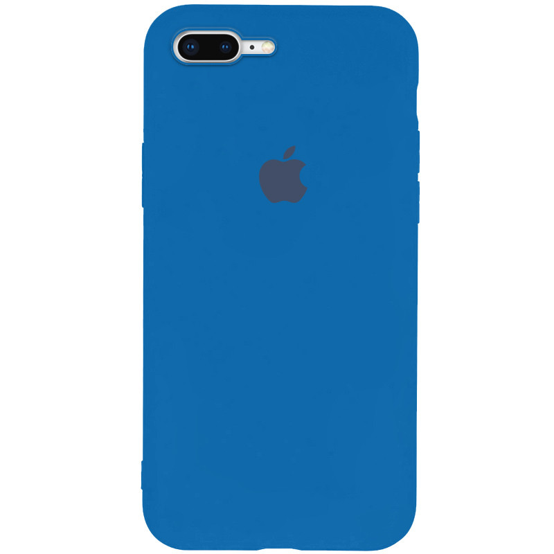 

Чехол Silicone Case Slim Full Protective для Apple iPhone 8 plus (5.5") Синий / Blue (141203)