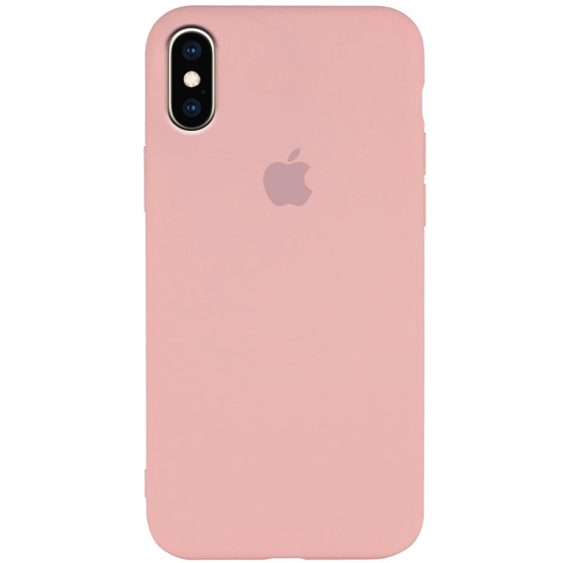 

Чохол Silicone Case Slim Full Protective для Apple iPhone XS Max (6.5") (Рожевий / Pink)