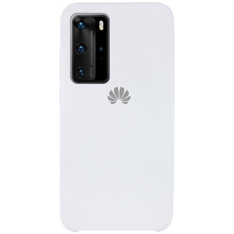 

Чехол Silicone Cover (AAA) для Huawei P40 Pro Белый / White (136378)