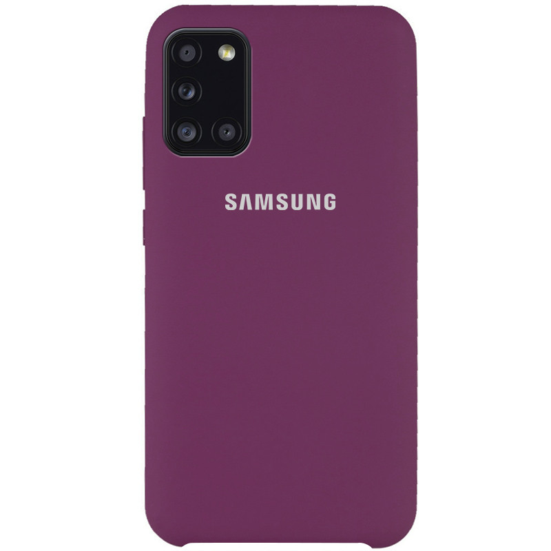 

Чехол Silicone Cover (AAA) для Samsung Galaxy A31 Фиолетовый / Grape (136414)