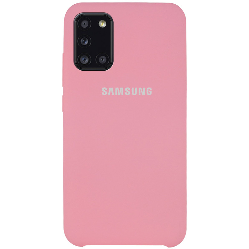 

Чохол Silicone Cover (AAA) для Samsung Galaxy A31 (Рожевий / Light pink)