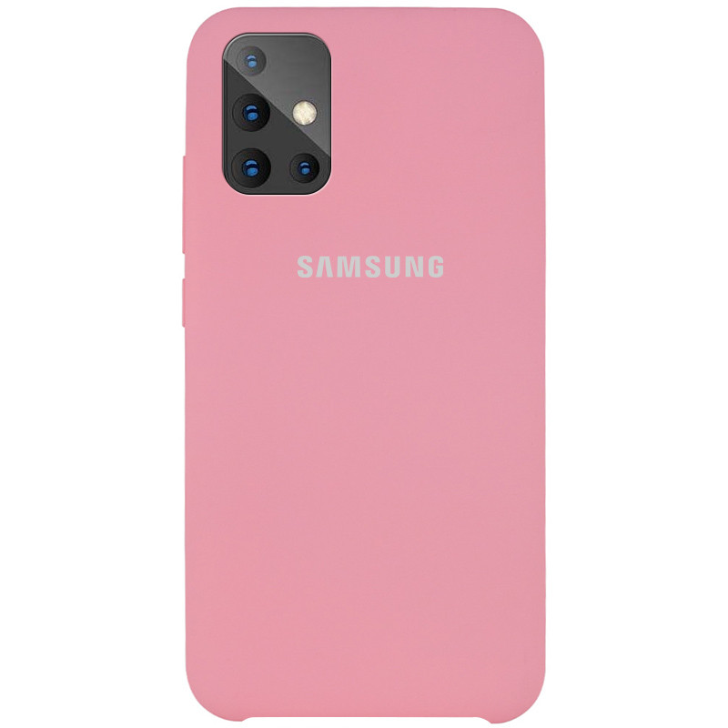 

Чохол Silicone Cover (AAA) для Samsung Galaxy A71 (Рожевий / Light pink)