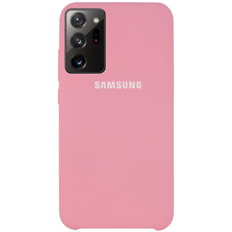 

Чохол Silicone Cover (AAA) для Samsung Galaxy Note 20 Ultra (Рожевий / Pink)