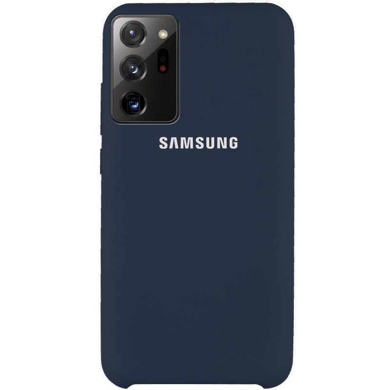 

Чехол Silicone Cover (AAA) для Samsung Galaxy Note 20 Ultra Синий / Midnight blue (143218)