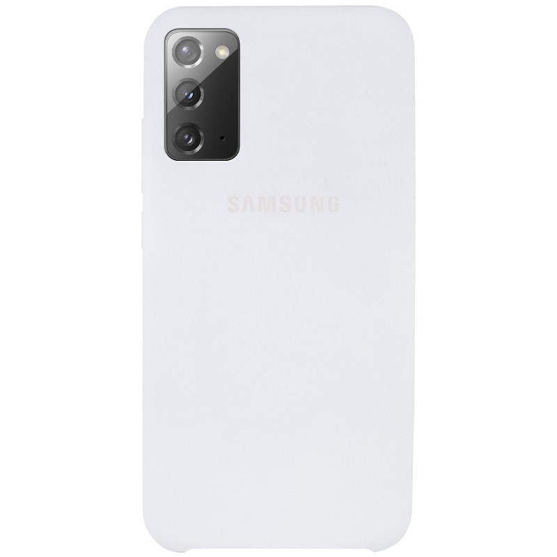 

Чехол Silicone Cover (AAA) для Samsung Galaxy Note 20 Белый / White (143178)