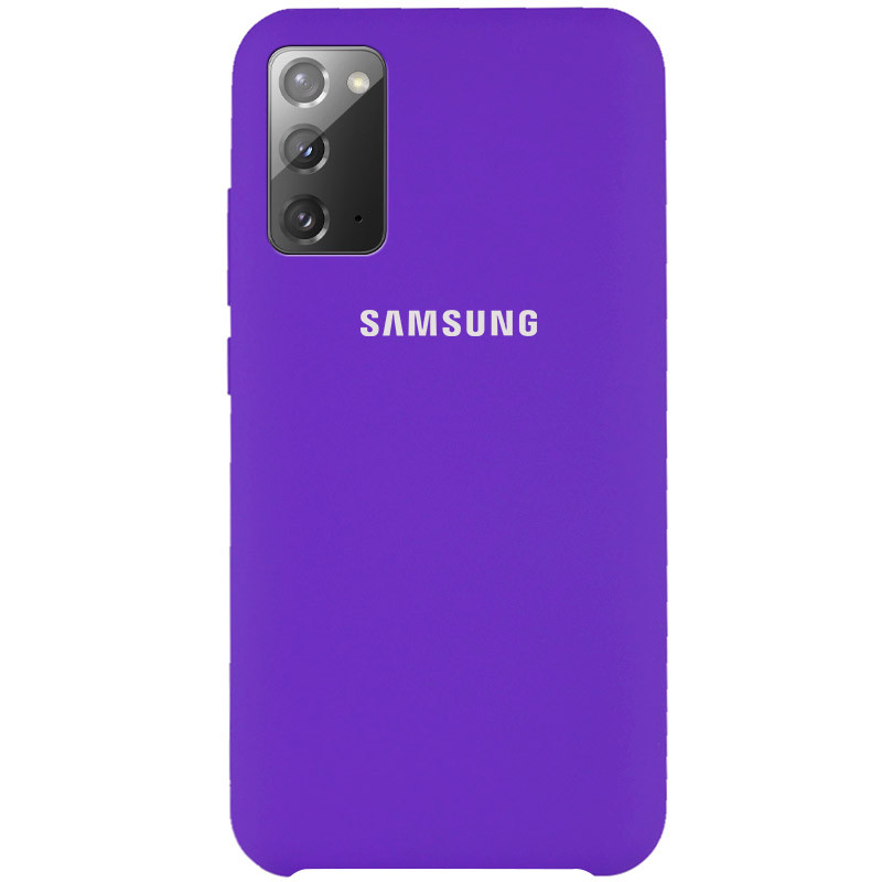 

Чехол Silicone Cover (AAA) для Samsung Galaxy Note 20 Фиолетовый / Violet (143189)