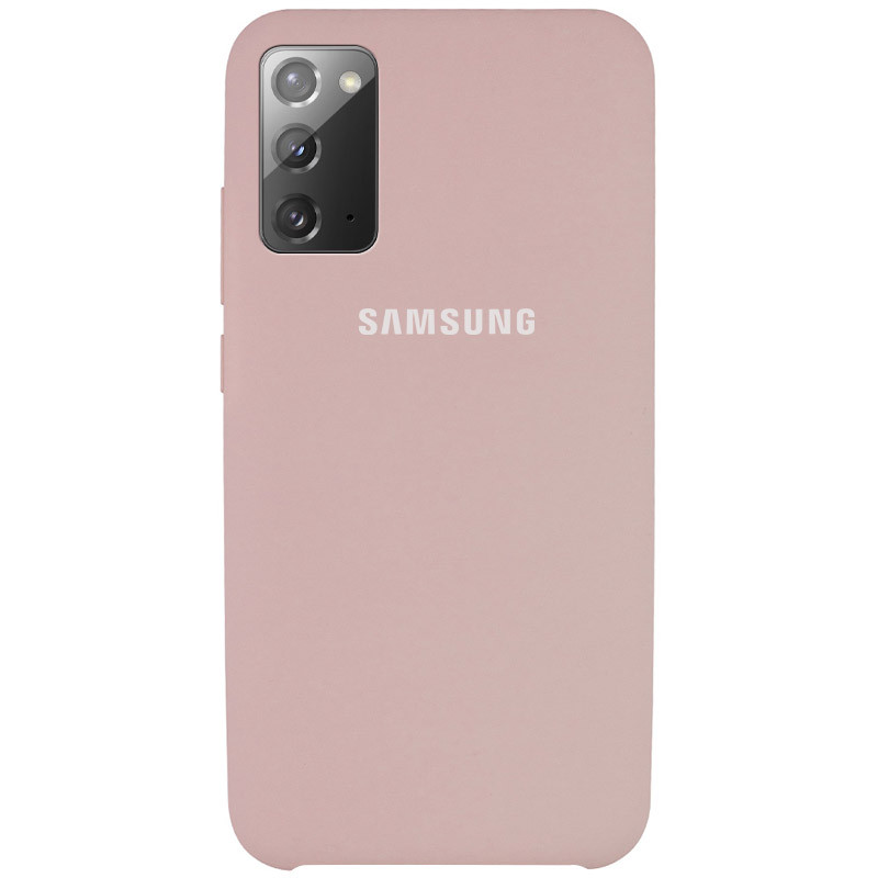 

Чехол Silicone Cover (AAA) для Samsung Galaxy Note 20 Розовый / Pink Sand (143183)