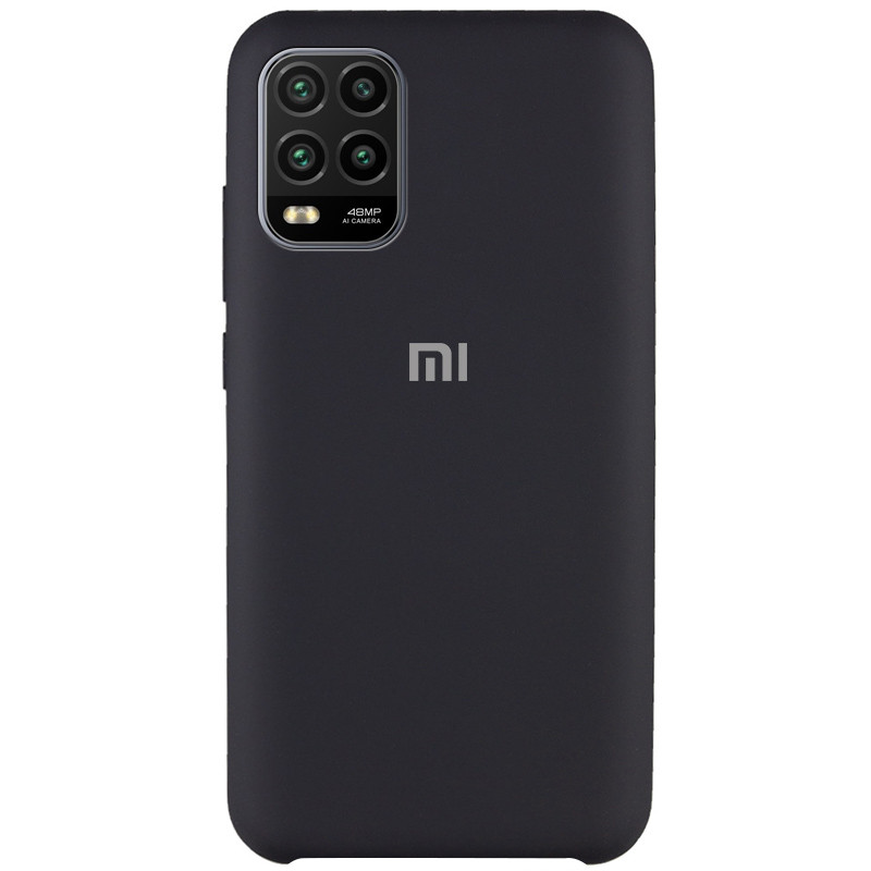

Чехол Silicone Cover (AAA) для Xiaomi Mi 10 Lite Черный / Black (136462)