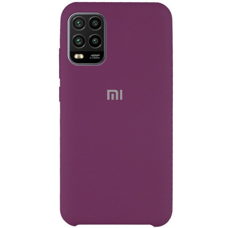 

Чохол Silicone Cover (AAA) для Xiaomi Mi 10 Lite (Фіолетовий / Grape)