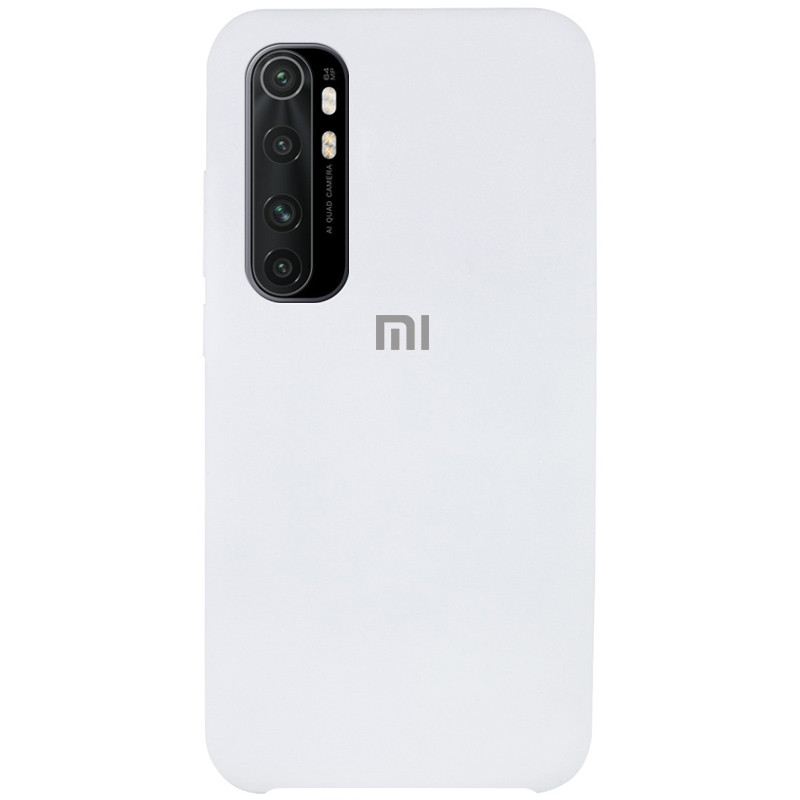 

Чехол Silicone Cover (AAA) для Xiaomi Mi Note 10 Lite Белый / White (136464)