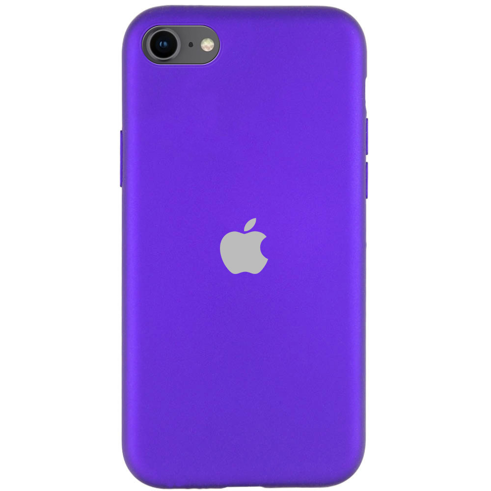 

Чехол Silicone Case Full Protective (A) для Apple iPhone SE (2020) Фиолетовый / Purple (131997)