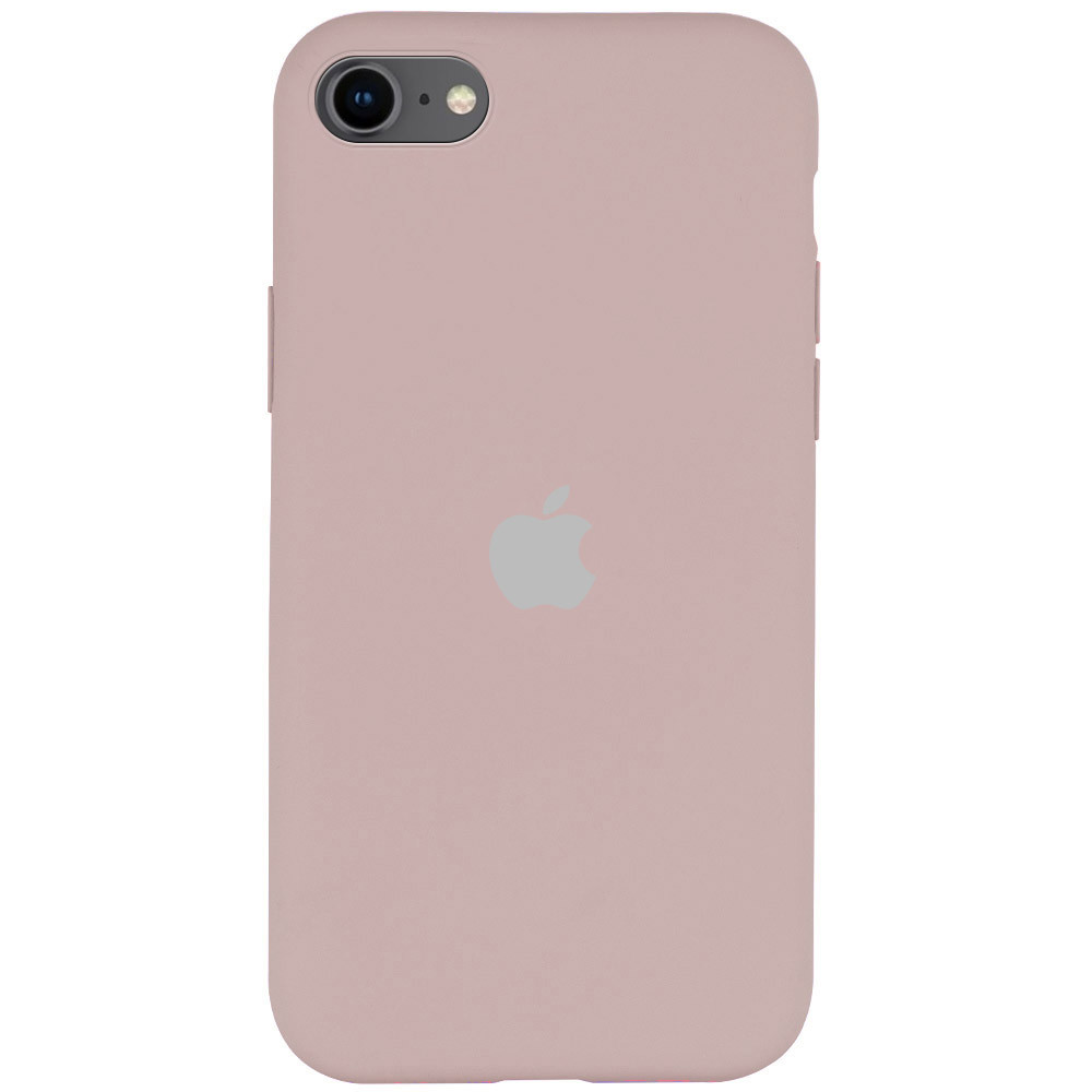 

Чехол Silicone Case Full Protective (A) для Apple iPhone SE (2020) Розовый / Pink Sand (131992)