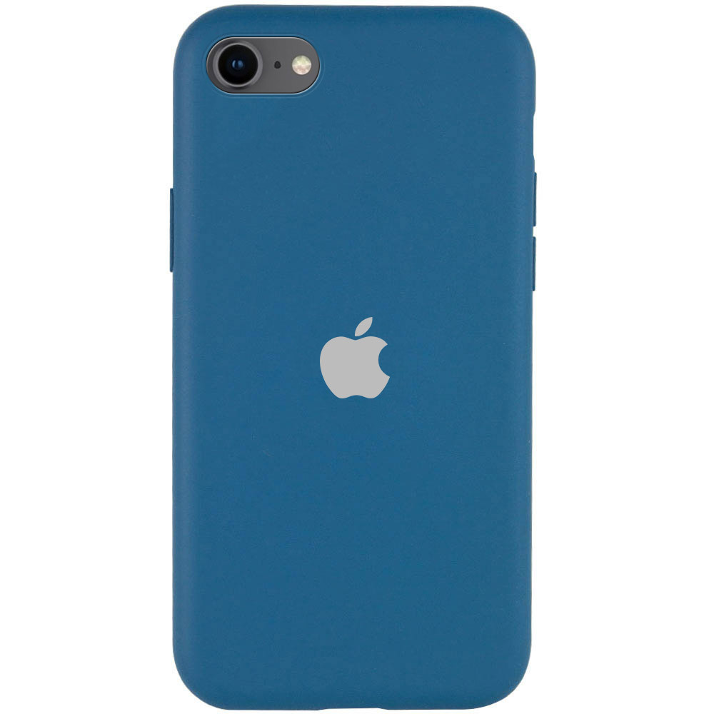 

Чехол Silicone Case Full Protective (A) для Apple iPhone SE (2020) Синий / Cobalt (131994)