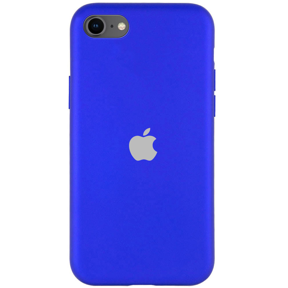 

Чехол Silicone Case Full Protective (A) для Apple iPhone SE (2020) Синий / Navy (131995)
