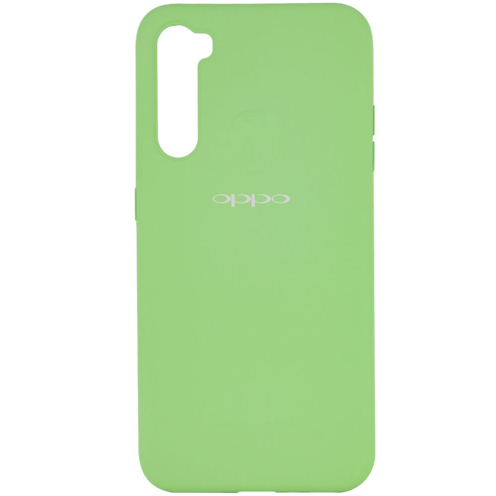 

Чехол Silicone Cover Full Protective (A) для OPPO Realme 6 Pro Зеленый / Pistachio (131904)