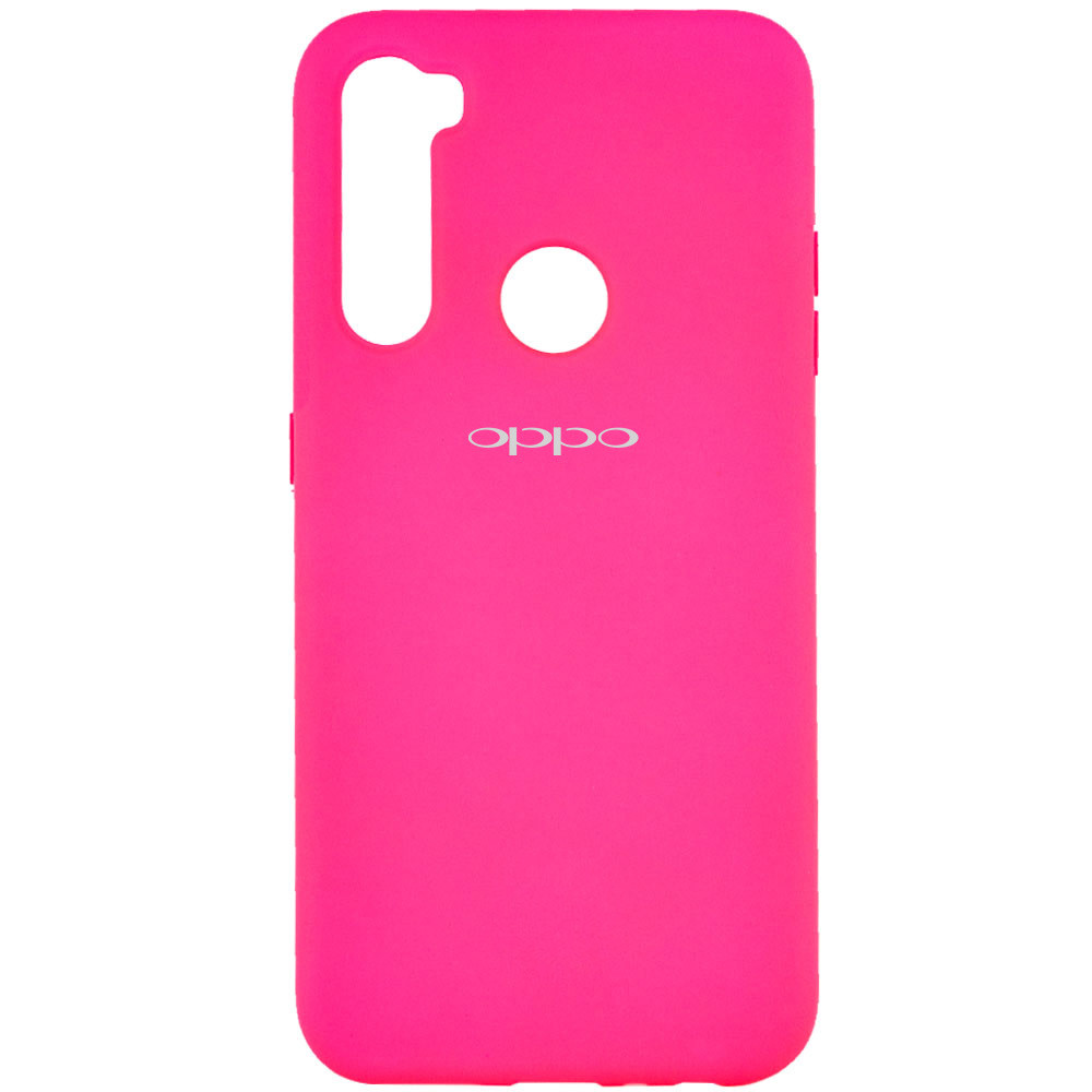 

Чехол Silicone Cover Full Protective (A) для OPPO Realme C3 Розовый / Barbie pink (131922)